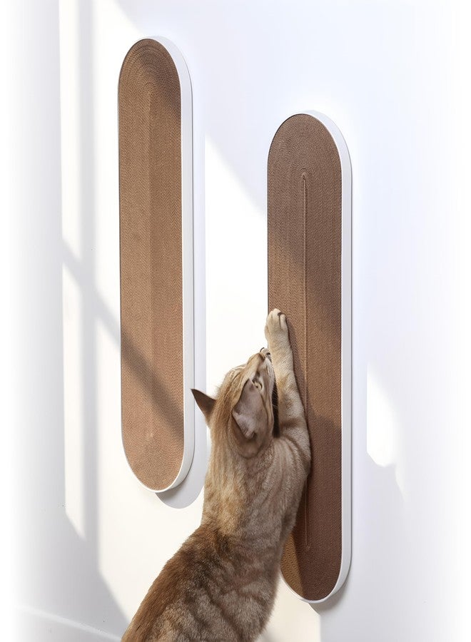 xympo 24 Inch Wall Mounted Cardboard Scratcher (Pack of 2) - Image 1